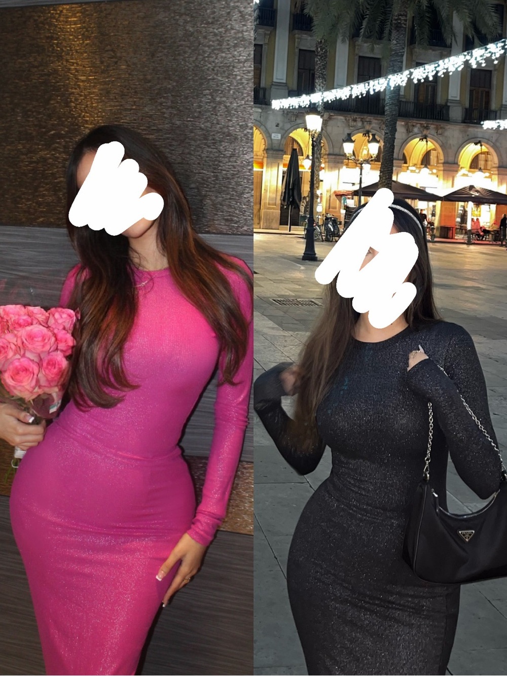 Two SKIMS Dresses